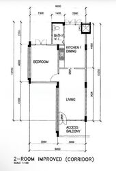 Blk 323 Ang Mo Kio 31 (Ang Mo Kio), HDB 2 Rooms #561488541